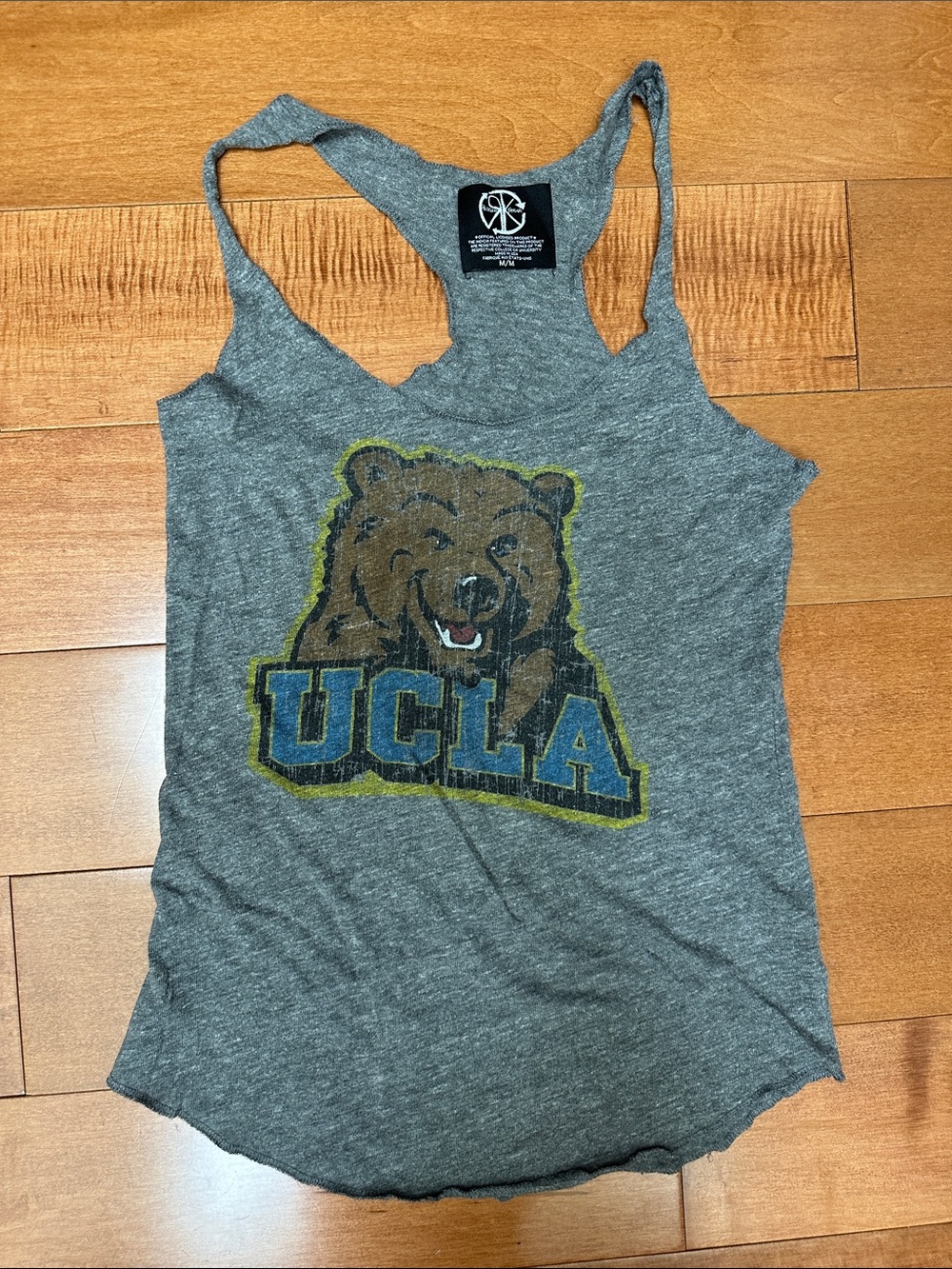 Recycled Karma Gray UCLA Bear Tank Top